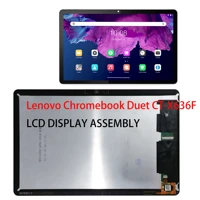 100 new original tablet lcd display for lenovo chromebook duet ct x636f lcd display matrix with touch screen digitizer