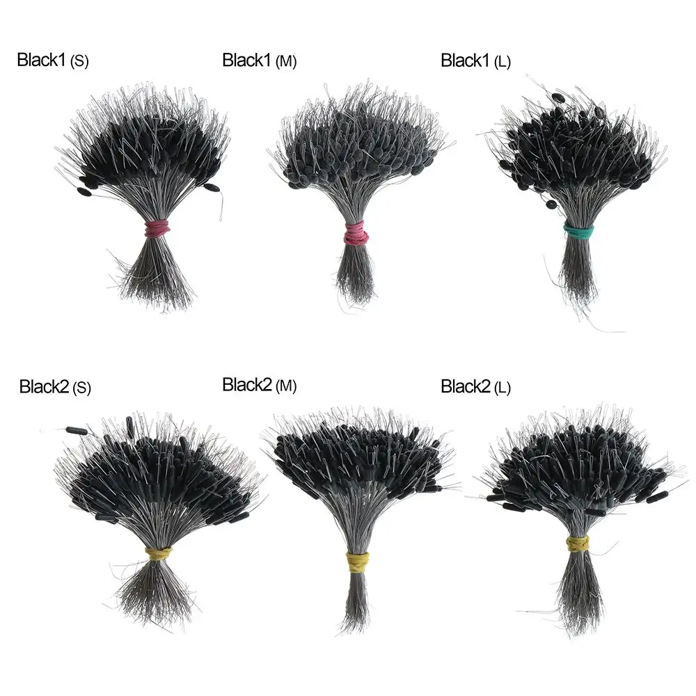 300 шт./упаковка силиконовые поплавки для лески