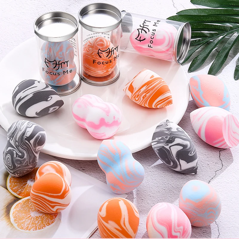 Губка для макияжа в коробке косметическая губка основы под макияж Мягкая блендер