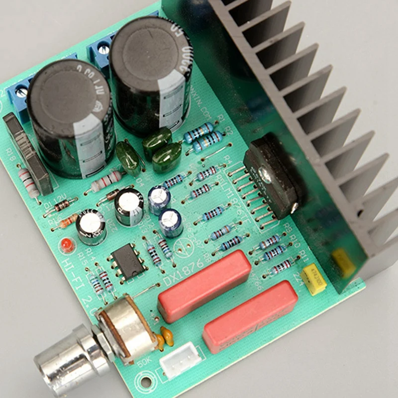 

30W+30W LM1876 Stereo Audio Power 4558 Amplifier Board 2.0 Stereo Class AB Home Theater AMP Dual