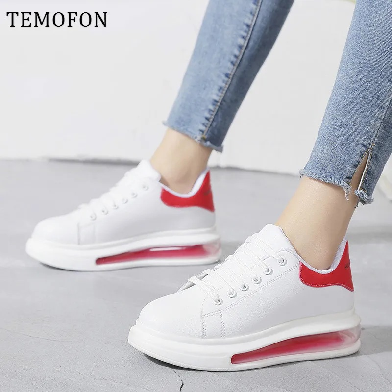 Женские массивные кроссовки TEMOFON модные на платформе толстая подошва