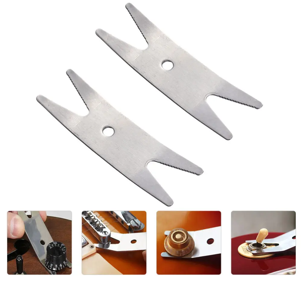 

2 Pcs Guitar Repair Tool Spanner Bass Wrench Winching Tuning Nut Wrench Device
