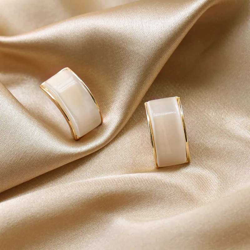 

12pcs/lot New Korean Geometric Personality Earrings Popular Earrings Elegant Simple Women's Jewelry