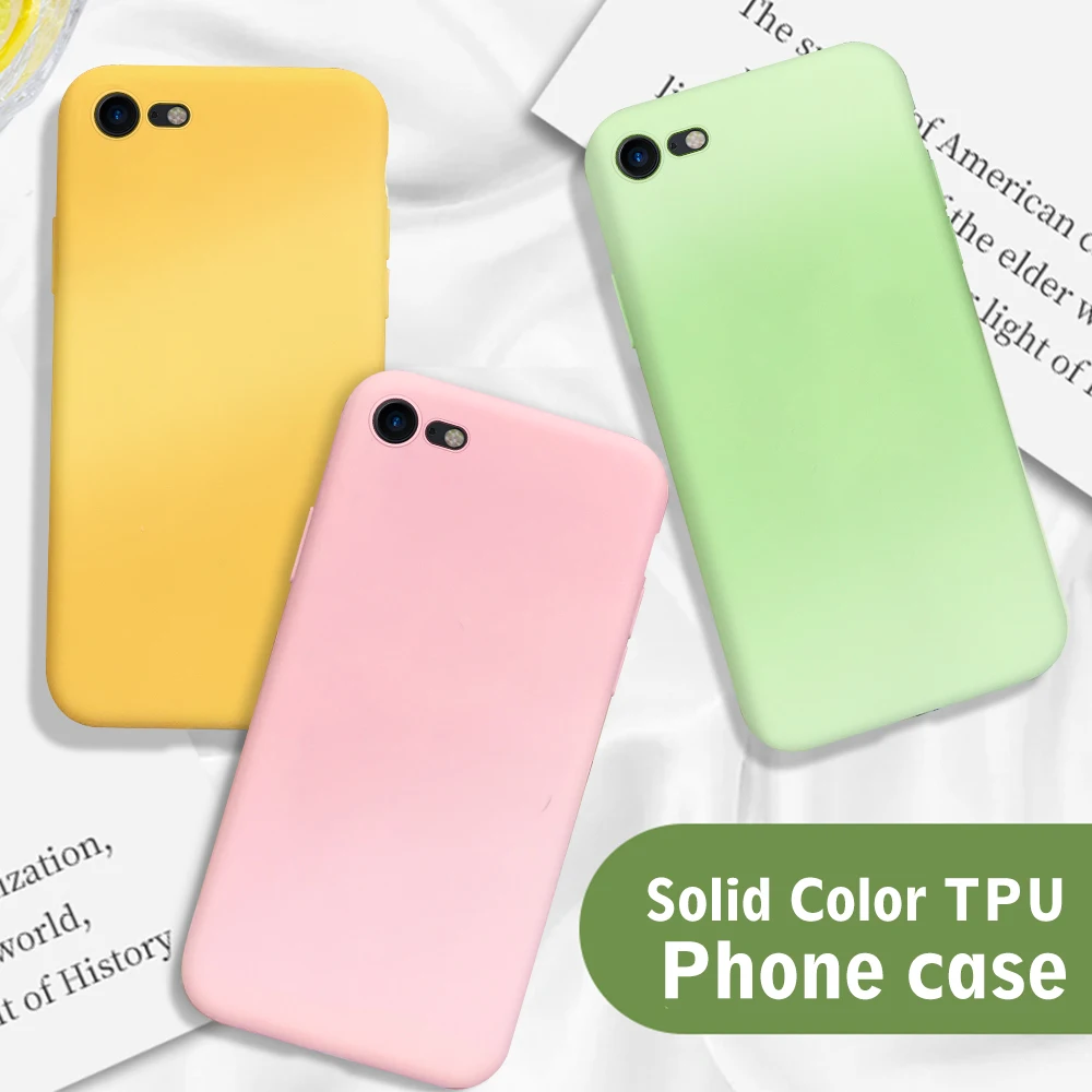 Ультра тонкий мягкий чехол для iPhone XS Max XR X 7 8 6 6S Plus candy color Funda 11 Pro силиконовый |