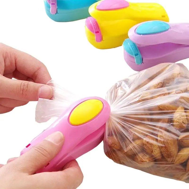 

Mini Handheld Holder Electric Heating Snack Sealing Machine Machine Sealed Packaging Plastic Bag Sealed Food Bag H274