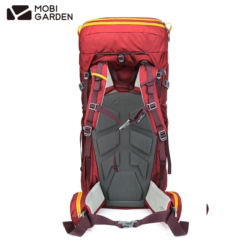 Мобигарден Шаньи 65+12л Рюкзак Высокой Вместимости для Активного Отдыха с Водонепроницаемой Обложкой для Дождя для Хайкинга и Восхождений Мужчин и Женщин NXLQU64002.