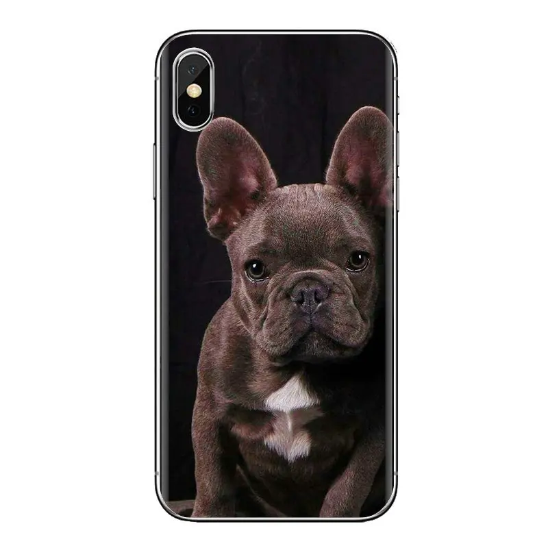 Мягкий чехол из ТПУ с узором причудливые Французский бульдог собаки щенка для