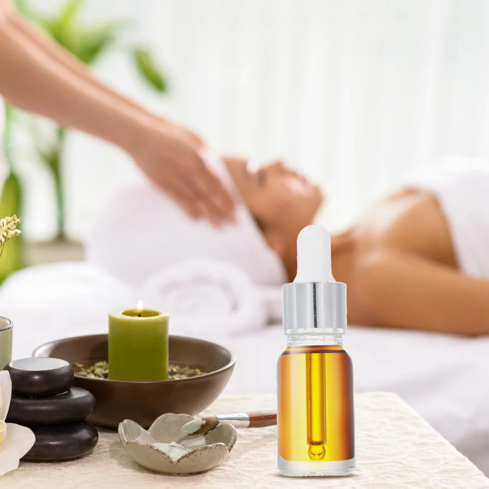 

10Pcs Subpackaging Bottles Essential Oil Bottles Portable Glass Bottles