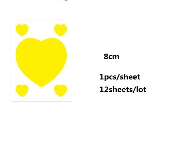 12 sheets/set Refueling Sticker Waterproof DIY Prop Material Self Adhesive Label Decorative Stickers Sealing 8cm |