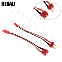 Piece 100mm Lipo Battery Charger Cable Adapter Deans Plug JST Male And Female Adapter Cable 14AWG Silicone Cable