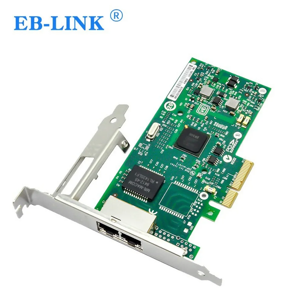Оригинальный чипсет 82580 Φ E1G42HTP1G20, два порта, гигабитный Ethernet-адаптер сервера