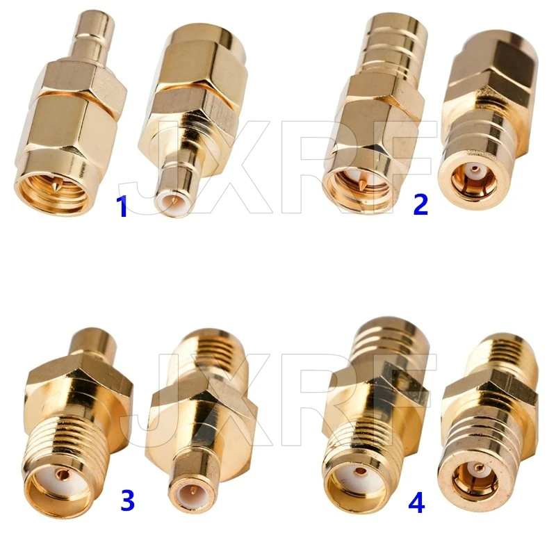 

Коннектор JX, 2 шт., коаксиальный переходник SMA на SMB RF