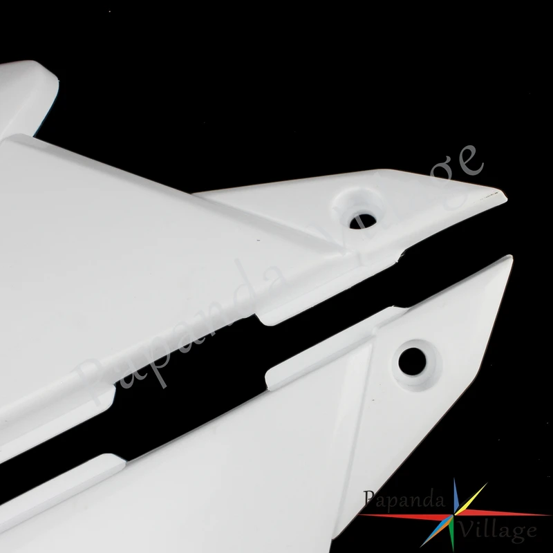Для Kawasaki KLX250/D-Tracker X 2008- KLX250S/SF белая задняя боковая панель корпус крышка пластиковая мотокросса боковая Обтекатель капота