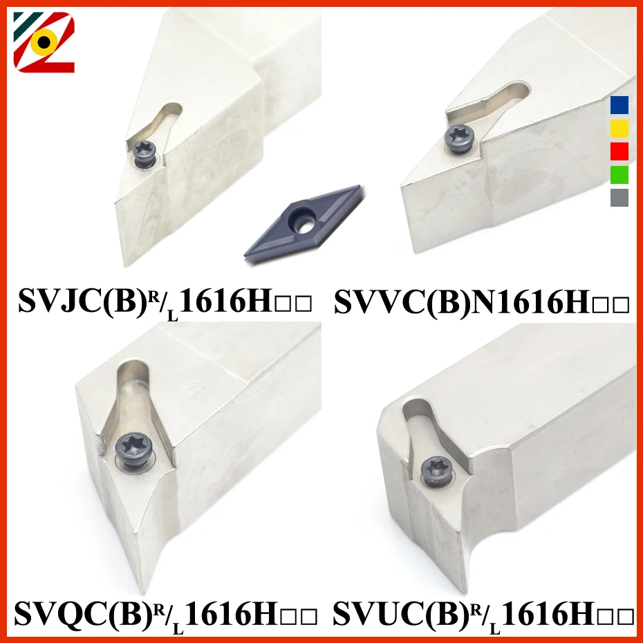 EDGEV 1 шт. SVJCR SVJCL SVJBR SVJBL SVVCN SVVBN SVQCR SVUCR SVUBR 1616H11 1616H16 токарный станок с ЧПУ держатель