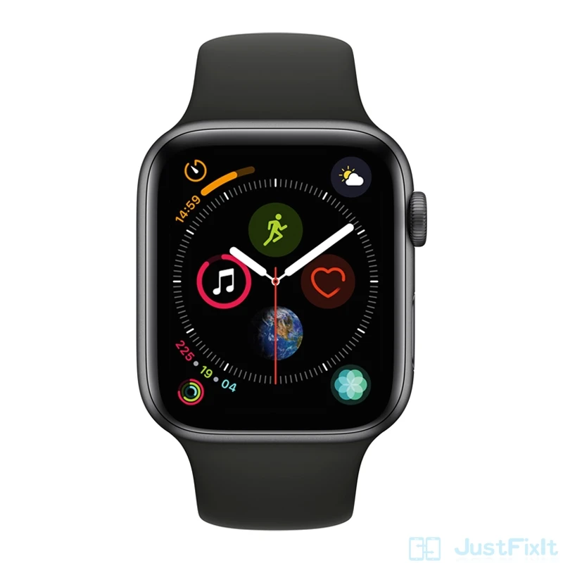 Смарт-часы Apple Watch 4 Series LTE 44 мм спортивные с 2 датчиками сердечного ритма ЭКГ