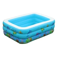 useful swimming pool foldable multi purpose pvc inflatable baby kiddle family pool large capacity lounge pool for outdoor garden