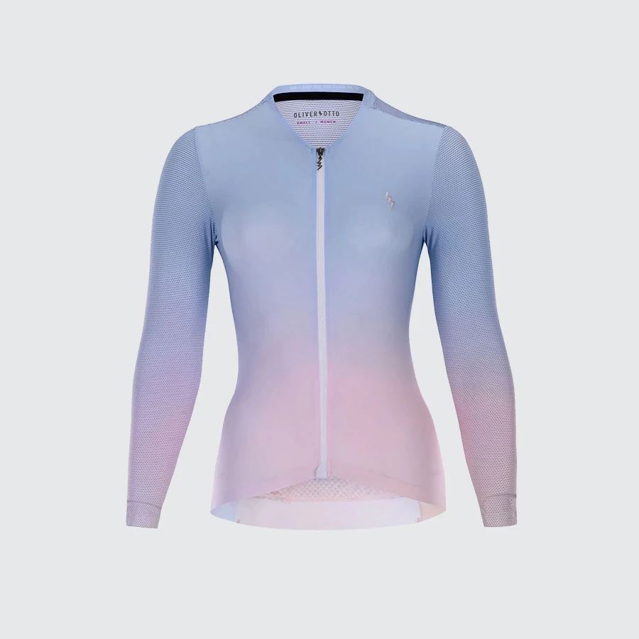 OLIVER OTTO SUNRISE LONG SLEEVE Cycling JERSEY Unisex Pro team Racing clothes Breathable and Wicking Italy fabric MTB Jersey | Спорт и