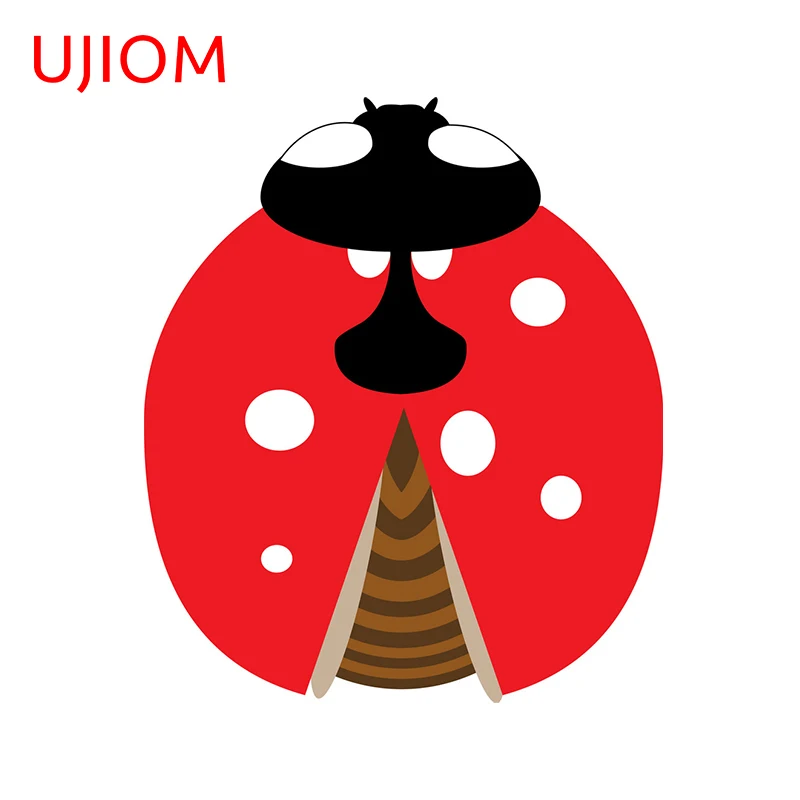 Наклейка на стену с божьей коровкой UJIOM наклейка для спальни гостиной домашние