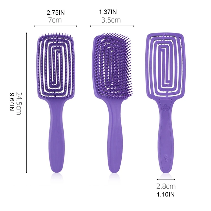 Профессиональная расческа для волос с вентиляционными отверстиями