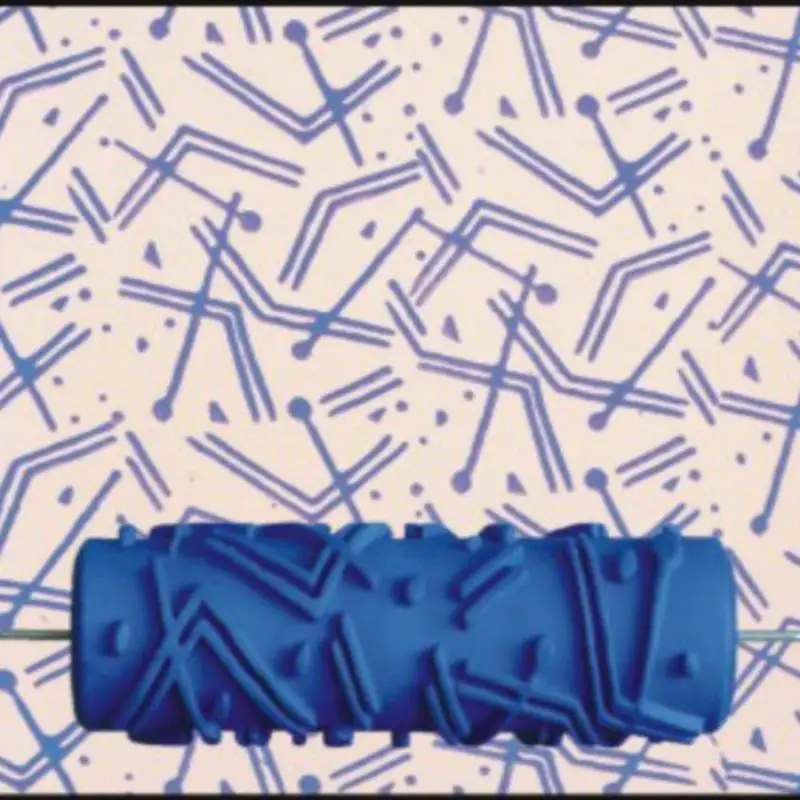 Украшение для обоев DIY резиновый ролик тисненая краска роликовая втулка текстура