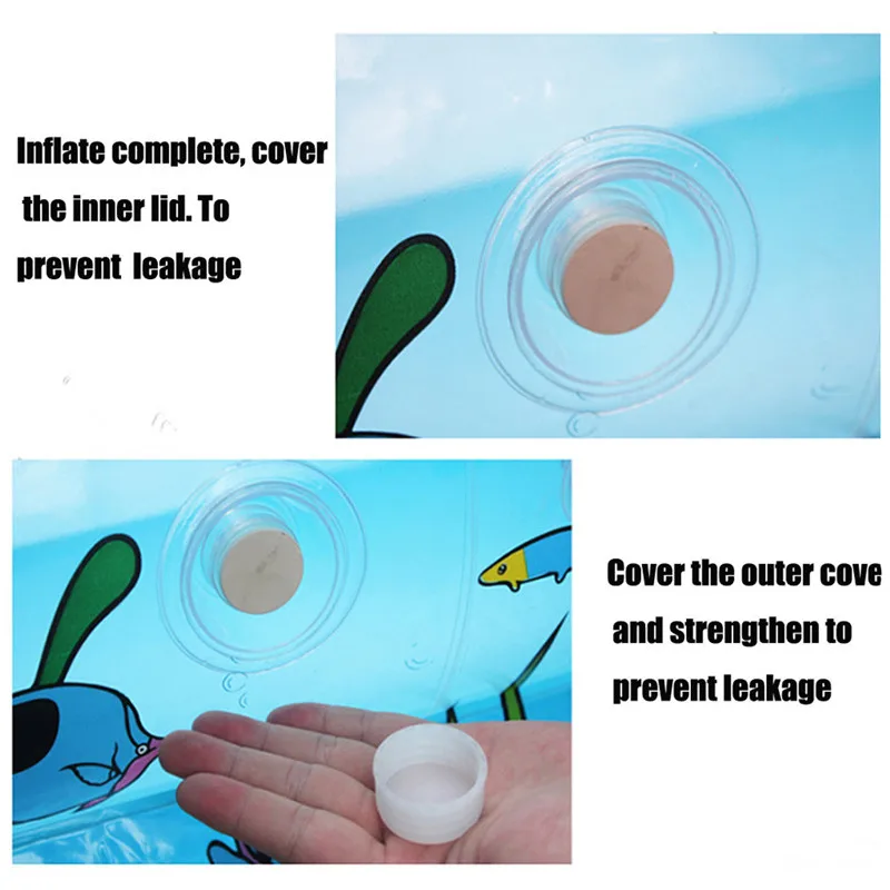 

Children's inflatable pool Swim Center Family Large Inflatable Pool Game Pool Toys 130*90*50CM baby pool #4AA8