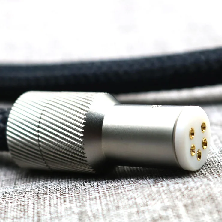 Hifi audio 4 core OFC посеребренный G5 shield RCA 5 pin DIN XLR U spade plug Audio Phono кабель тонарма с
