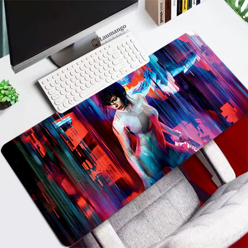 

Ghost In The Shell Custom Design Print Mouse Pad Mat Large 900X400 Customized Office Mousepad for Computer Keyboard Desk Mat