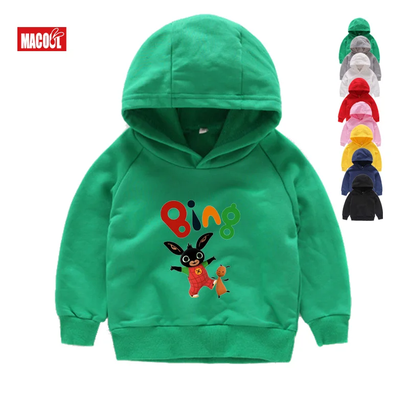 

Autumn Children Cotton Print Harajuku Fashion Hoodie Boys and Girls Outdoor Sports Pullovers Baby Kids Casual Coats 3T-10T