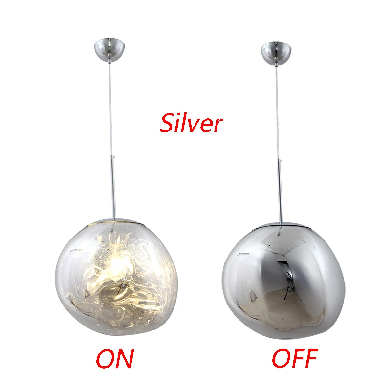 Скандинавский подвесной светильник из 100% ПВХ лавовой стали с фиолетовым