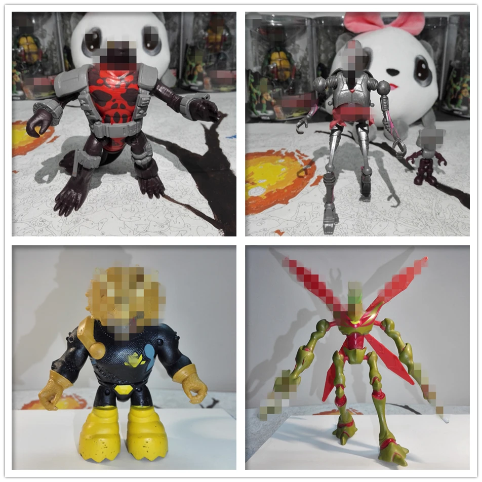 03 kraang фигурки Черепаха Игрушки Америка мультфильм завод mozar newtralizer Robot
