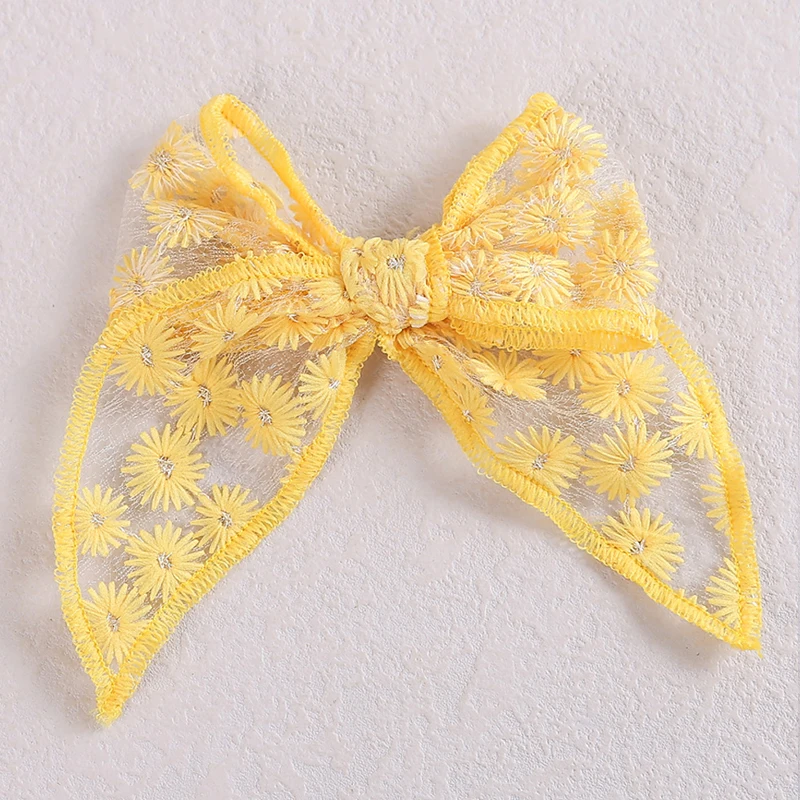 

1pcs Lace 12cm Big Bow Baby Hair Clip for Cute Newborn Hairpins Bowknot Baby Barrettes for Infant Headwear Baby Hair Accessories