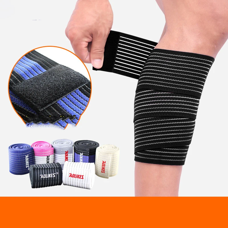 

Multi Purpose 90cm Fitness Sports Shin Guard Leg Protection Bandage Belt Band Kneepad For Men Women
