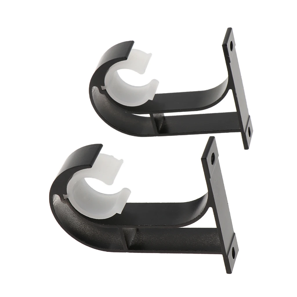 2 шт./1 пара из алюминиевого сплава Шторы для удочек полюс Поддержка кронштейн с