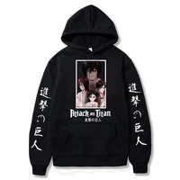 anime eren yeager men women pullover harajuku hip hop hoodies sweatshirt clothes male hoodie attack on titan printed casual tops