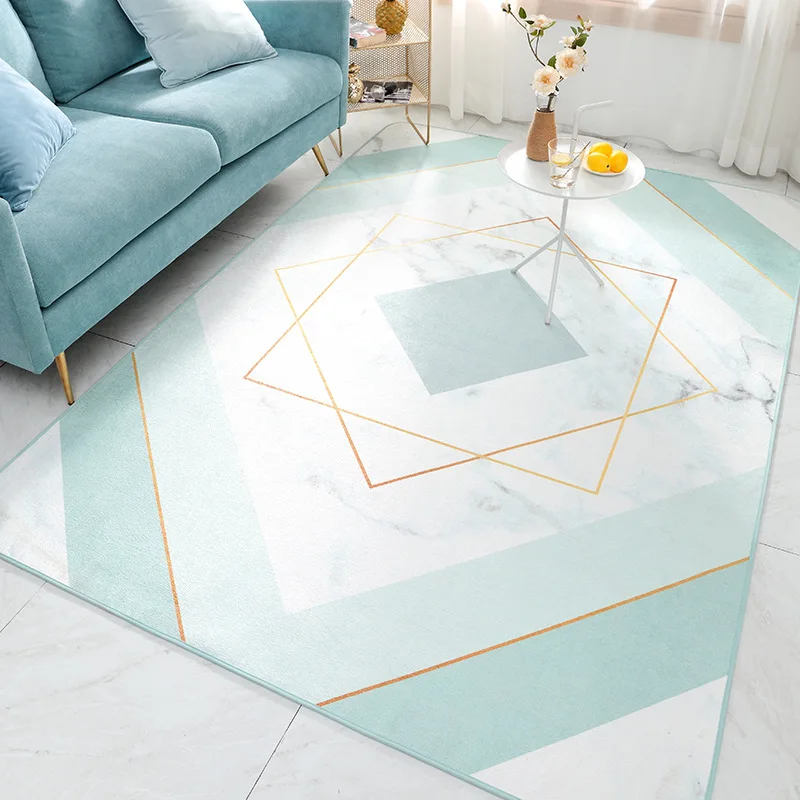 Скандинавский ковер для спальни гостиной татами прикроватный декор одеяло