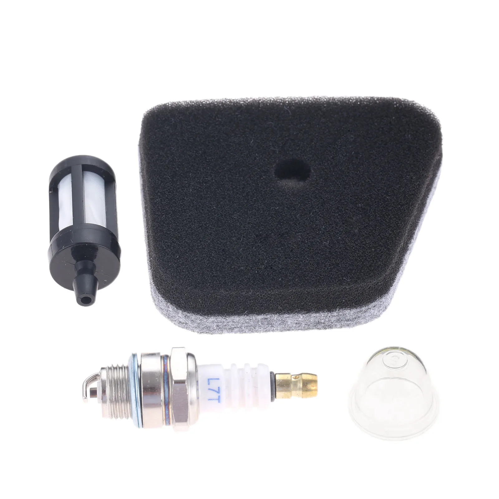 1Set Air Filter Spark Plug Fuel Primer Bulb Fits for STIHL FS90 FS100 FS110 FS130 String Trimmer Garden Tool Parts | Инструменты
