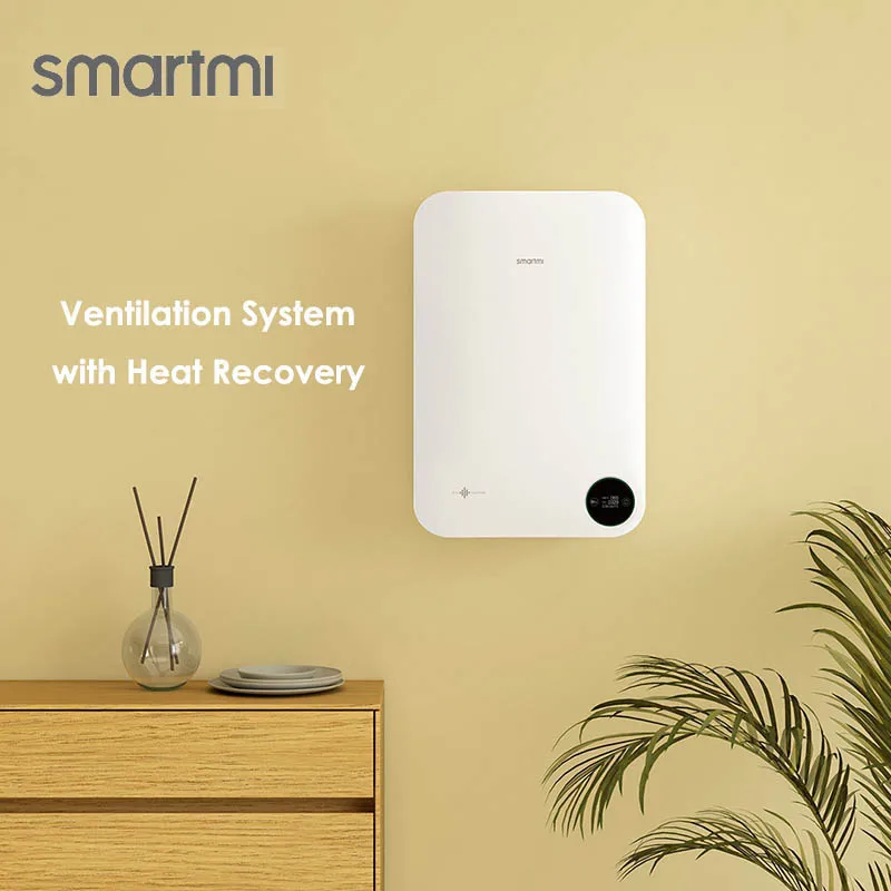 Умный воздухоочиститель Smartmi PM2.5 система свежей вентиляции для дома с функцией