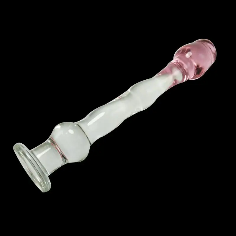 2021 новый кристалл Стекло жезл удовольствия фаллоимитатор с мощной розового