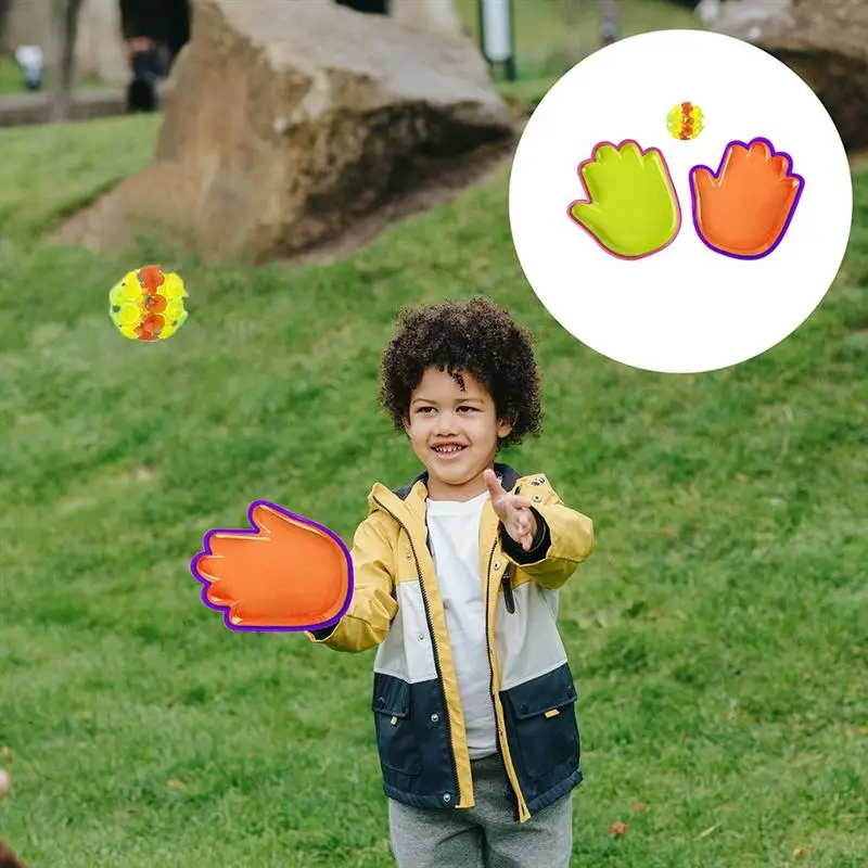 

1 Set Toss Catch Ball Toys Parent-children Toys Children Gift (Assorted Color)