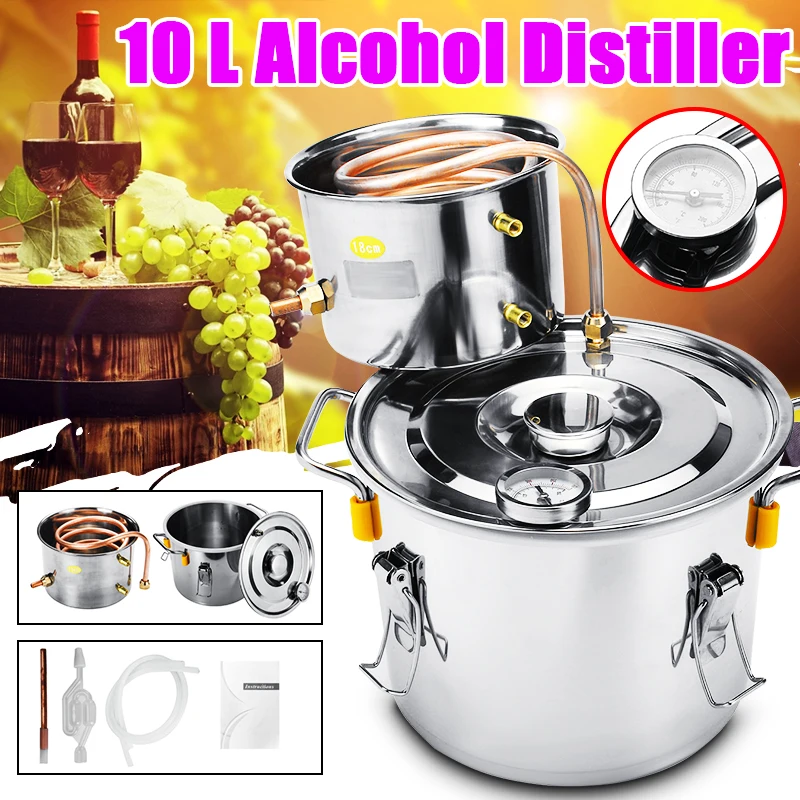 Дистиллятор с лунным блеском нержавеющая медь сделай сам домашний набор эфирных