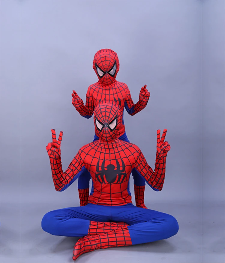 Костюм Человека паука Детский костюм с 3d маской для девочек и детей Удивительный