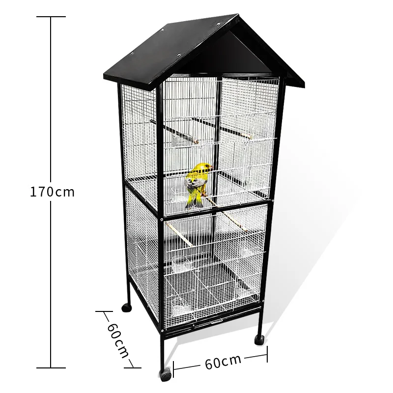 Крыше небольшой Птичьей клетке голубь клетка с попугаем качество Большая птичья
