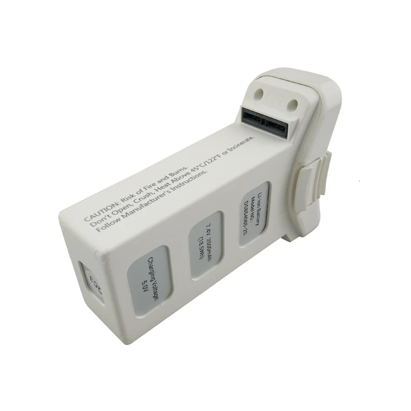 White Оригинальная батарея для HS100 S70 T35 S70W 7,4 V 2500mAh Lipo батарея для Holy Stone HS100 SJ/RC SJRC S70W дроны Квадрокоптер батарея - Цвет: White