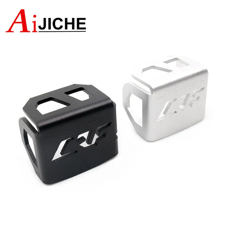 

For HONDA CRF1000L CRF 1000L Africa Twin/ABS/DCT 2016 2017 Motorcycle Rear Brake Fluid Eeservoir Guard Cover Protector
