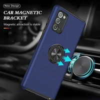 shockproof armor case for samsung note 20 ultra cases matte ring holder cover samsung galaxy note 20 20ultra note20 stand cases