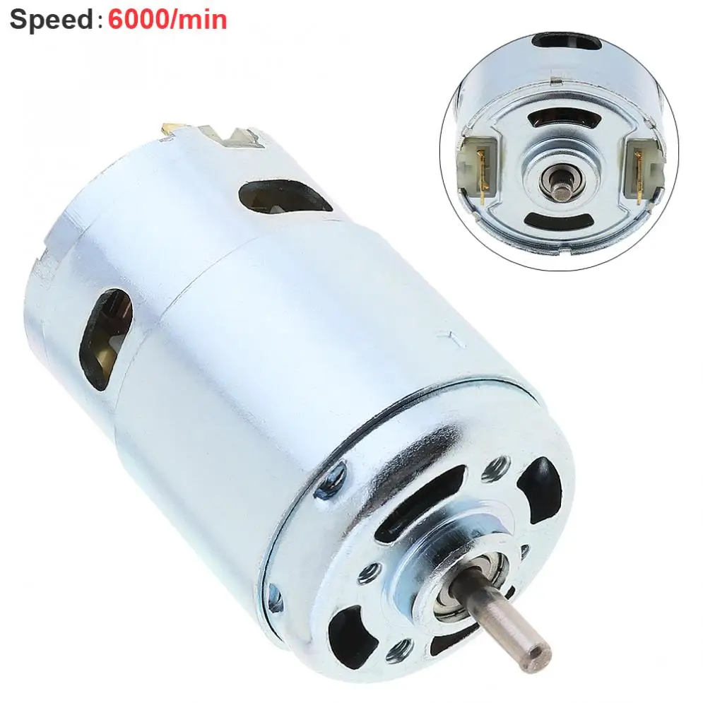 895 DC12V 6000 об/мин двойной шариковый подшипник высокоскоростной двигатель с