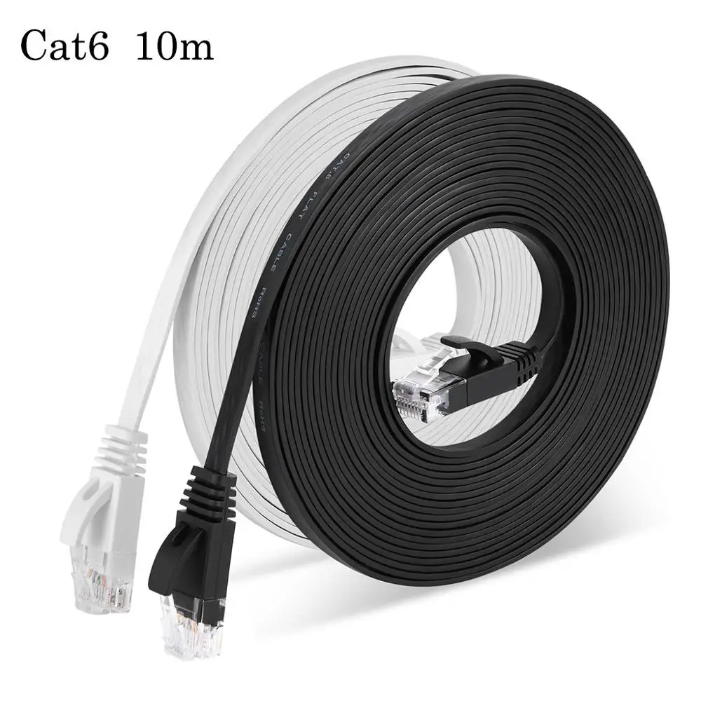 Плоский Ethernet-кабель CAT6 RJ45 Lan-кабель сетевой Ethernet-патч-шнур кабель CAT 6 для