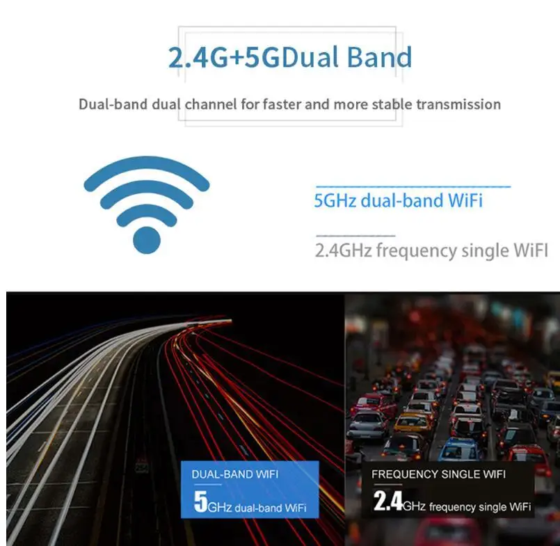 Бесплатный драйвер беспроводной USB Wifi адаптер 600 Мбит/с 2,4G 5G PC Wi-Fi+ Bluetooth 4,2 адаптер Lan Wifi Приемник ключ