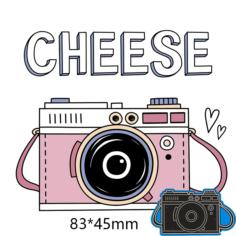 Металлические пресс-формы для камеры Новинка шаблон украшения бумаги