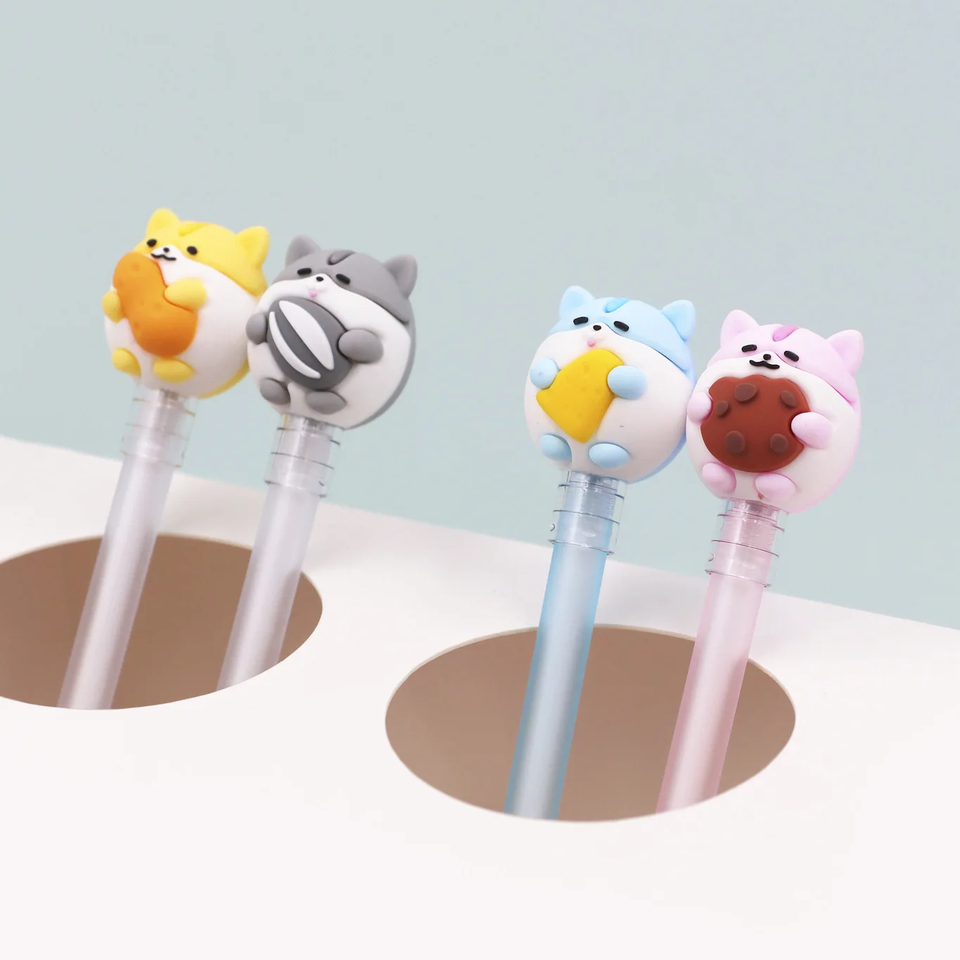 32 шт./лот пищевой маленький толстый хомяк съемная гелевая ручка чернильный